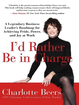 cover image of I'd Rather Be in Charge
